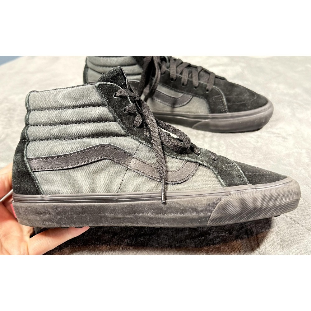 Vans Sk8-Hi Vansguard Shoes Mens Size 8.5 Black High Top Skate Sneakers - Picture 5 of 16
